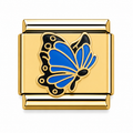 Blue Butterfly Charm