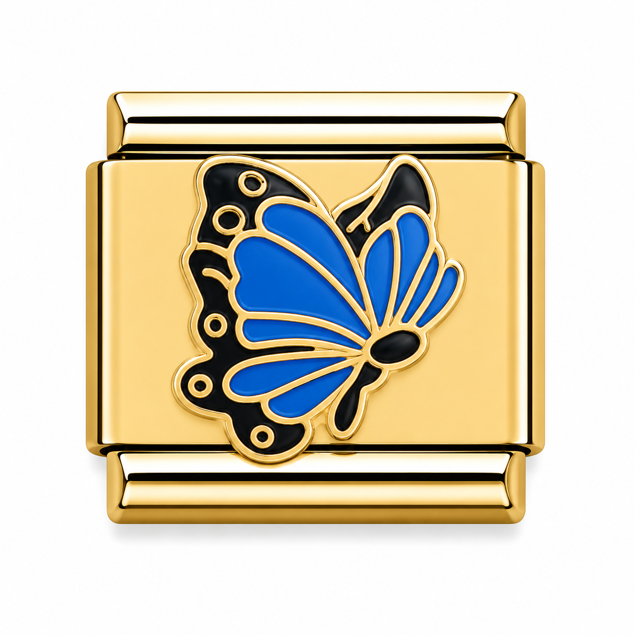 Blue Butterfly Charm