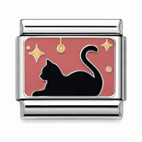 Midnight Cat Charm