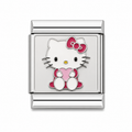 Kitty Heart Charm
