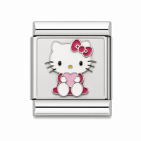 Kitty Heart Charm