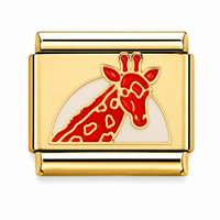 Red Giraffe Charm