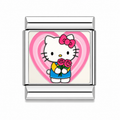 Rose Kitty Charm